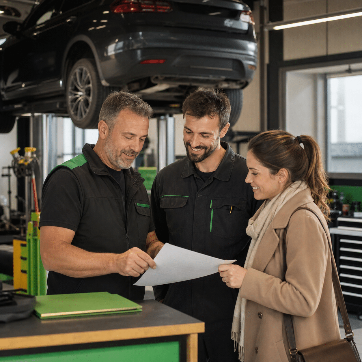Protection juridique garagiste : garages et contrôle technique